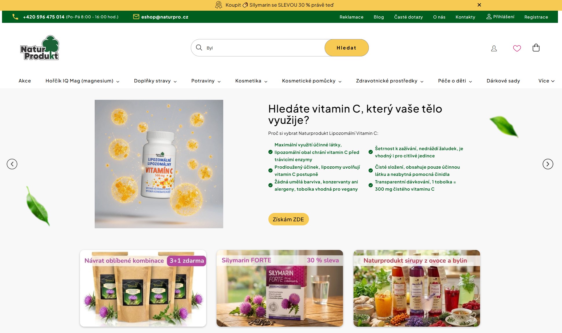 Naturprodukt Recenze