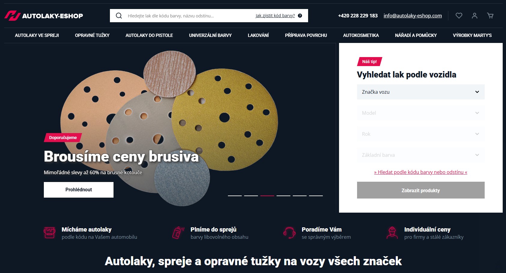 Autolaky-eshop Recenze