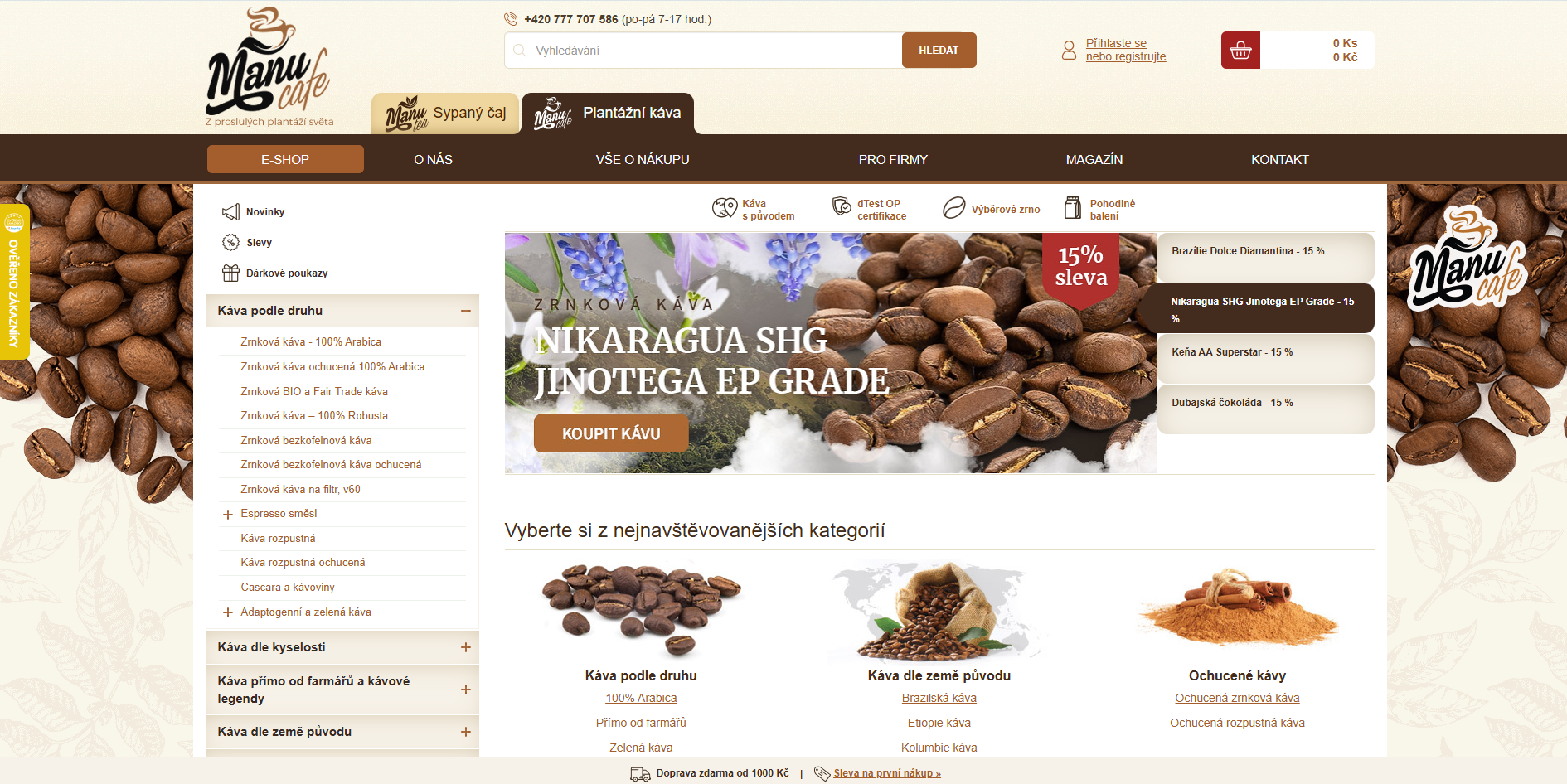 Manucafe Recenze